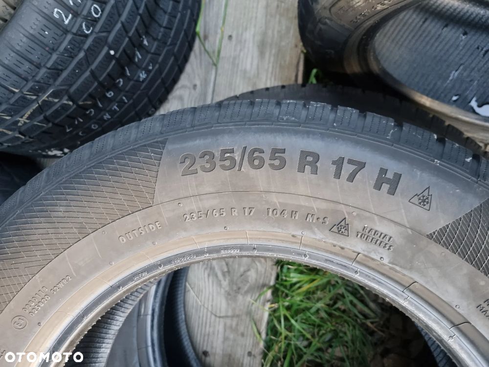 Opony Continental WinterContact TS850P 235/65R17 2022r, 6,5/5,5mm bdb stan - 11
