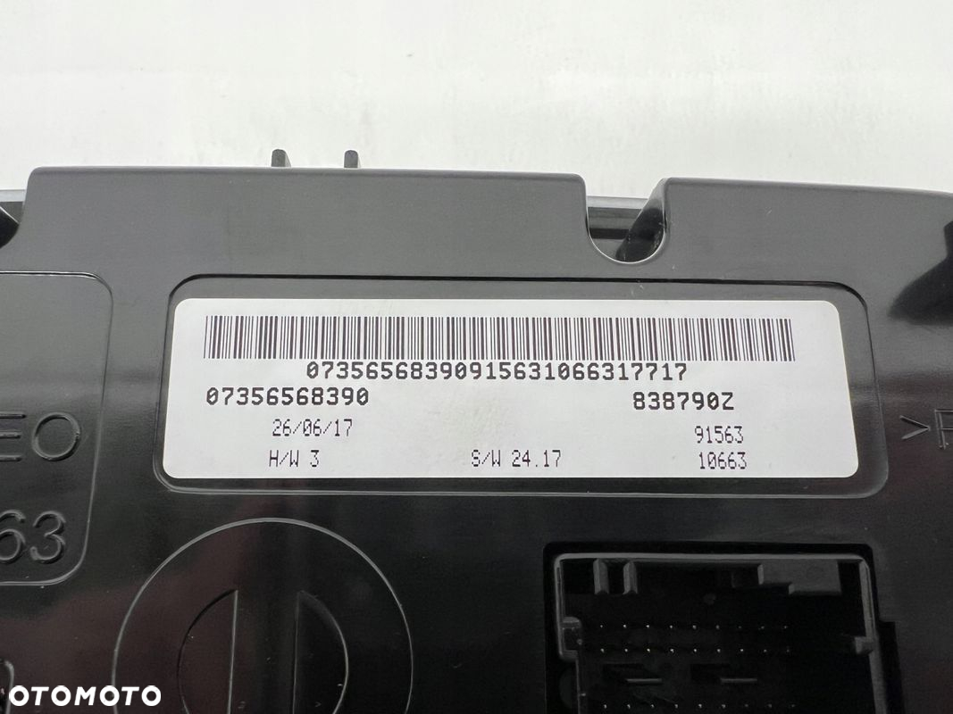 Fiat 500X przełącznik klimatyzacji 07356568390 - 4