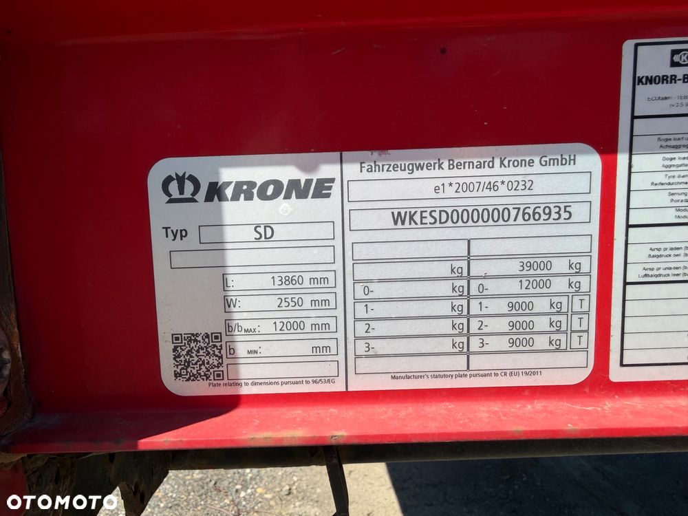 Krone SD - 9
