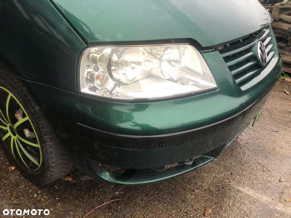 SEAT ALHAMBRA GALAXY SHARAN ZDERZAK PRZEDNI ZIELONY LIFT - 3