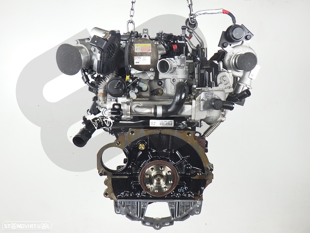 Motor Hyundai I20 1.4CRDi 66KW Ref: D4FC - 4