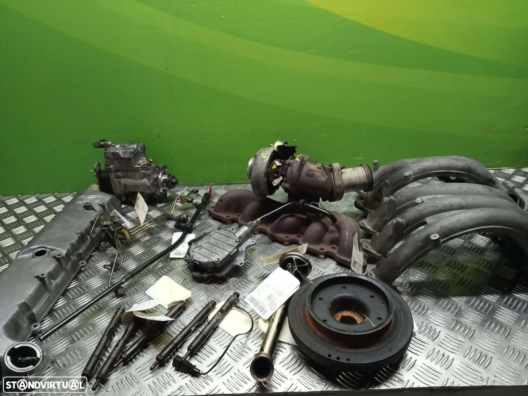 Reparação Peças Motor Mercedes Sprinter 312 2.9TD 2009 Ref 602.980 - 6