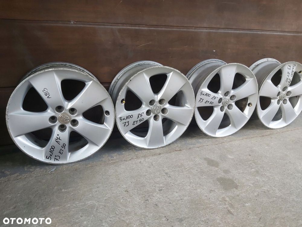 ALUFELGI 17 5 x 100 Toyota Prius Avensis T25 Celica - 1