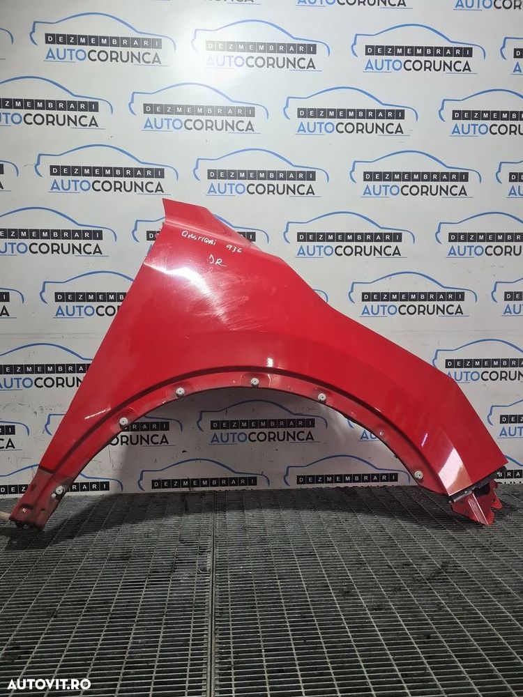 Aripa Dreapta Fata Nissan Qashqai J11 2013 - 2017 4 Usi ROSU Z106 (936) - 1