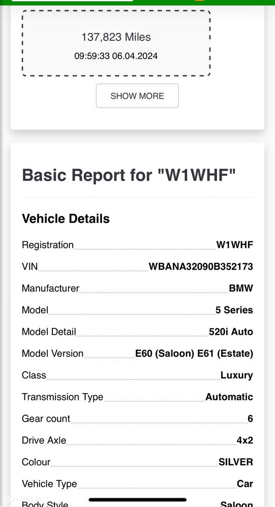 Silnik komplt BMW 2.2  520i 100% ok e60 e61 226s1 m54b22s1 170 koni - 14