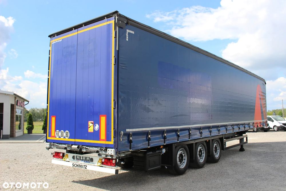 Schmitz Cargobull VARIOS /FIRANKA  /OSIE SCHMITZ / DACH PODNOSZONY/ RAMA OCYNK /SERWIS FR / IDEALNY STAN / - 7