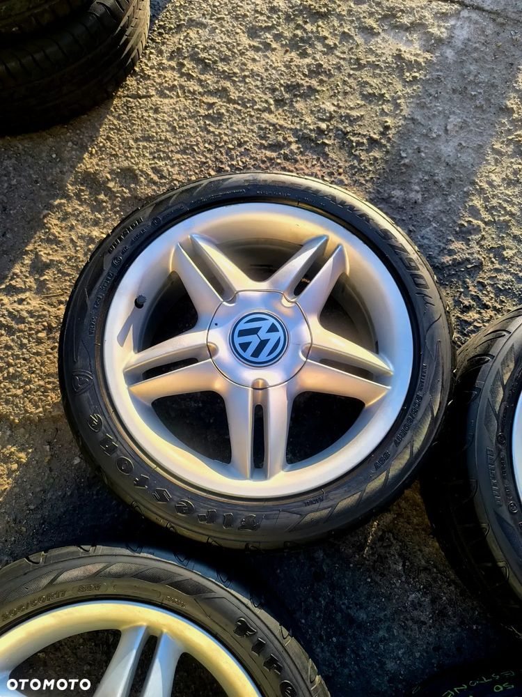 5x100 Alufelgi Felgi Aluminiowe 17 Koła Letnie Lato SEAT 1M0 LEON I TOLEDO II SKODA OCTAVIA I VW GOLF IV 4 BORA NEW BEETLE AUDI A3 8L TT 5,5mm Legnica ALU-RAD 205/50 - 7