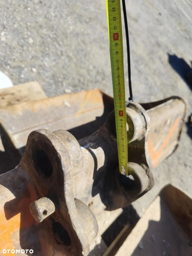 Łyżka skarpowa do koparki minikoparki 80cm fi30 - 4