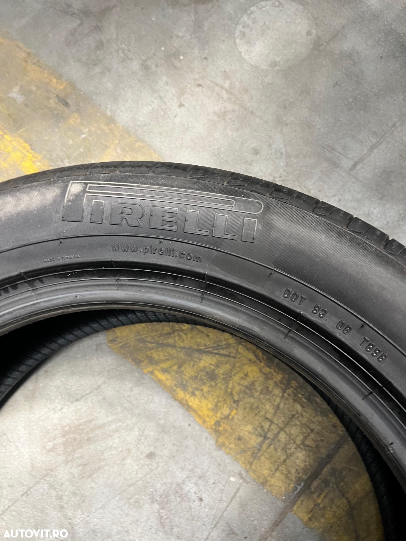 Vând 4 anvelope 235/55/19 Pirelli de vară ca noi - 7