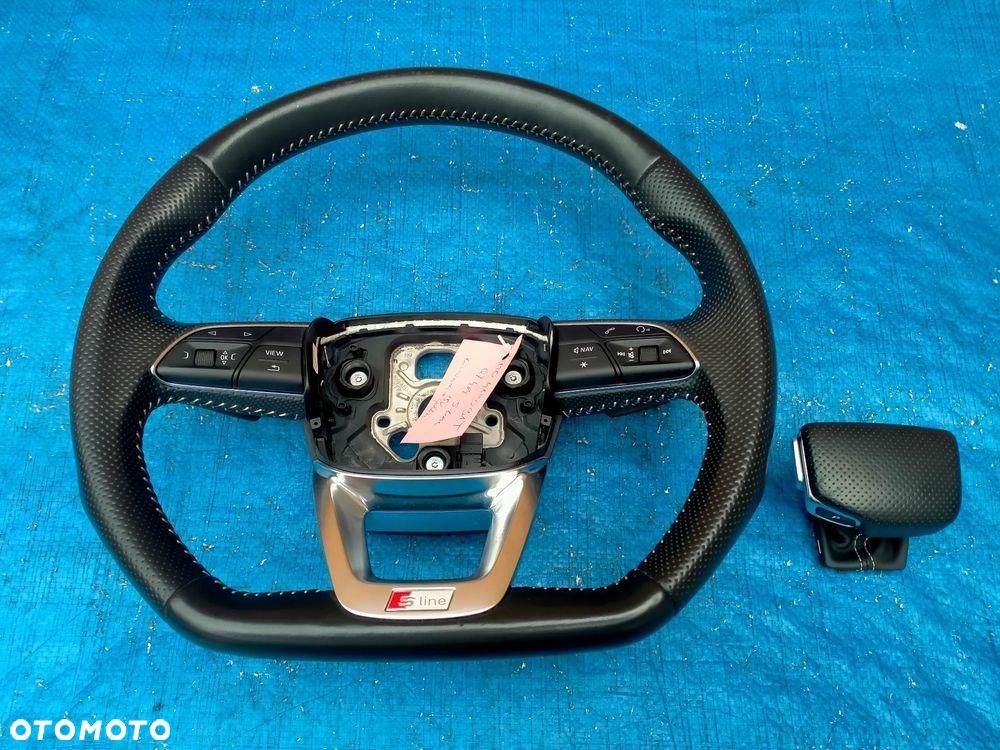 Audi Q7 SQ7 4M S-Line 4M0419091T Kierownica ŚCIĘTA ŁOPATKI GAŁKA MIESZEK - 1
