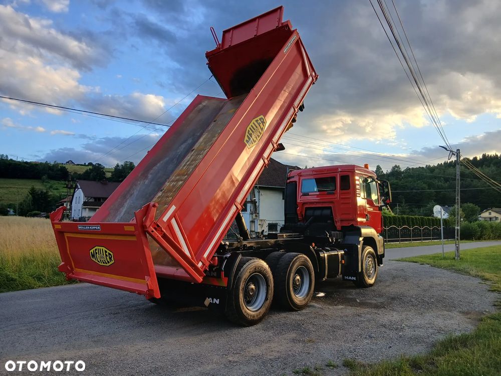 MAN TGS 440 KM 6X4 BORDMATIC Meiller-Kipper Perfekcyjny - 11