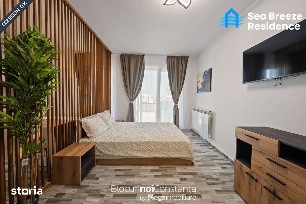 #Fără comision: Studio la mare · mobilat și utilat | Sea Breeze Mamaia - Imagine principală: 2/14