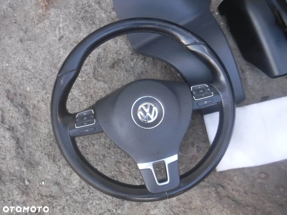 Vw T5 Lift multivan deska pulpit konsola kierownica air bag dywan kpl - 11