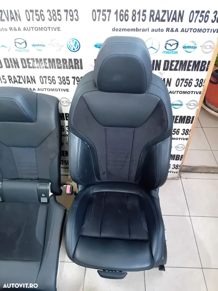 Interior Complet BMW Seria 4 G22 G23 – Scaune Piele + Alcantara – Original – Arad - 4