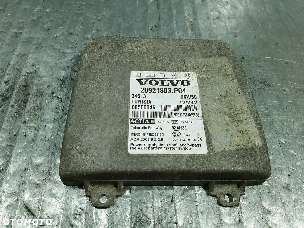 MODUŁ GPS VOLVO FH12 FH13 20921803 921498E VOLVO - 1