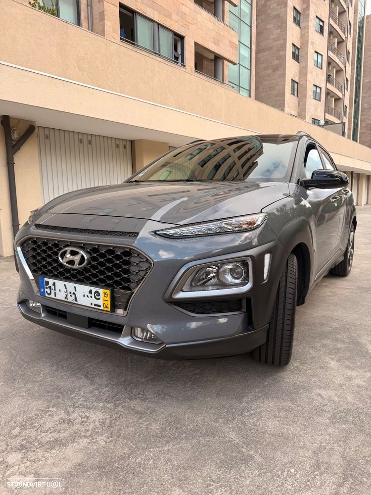 Hyundai Kauai 1.0 T-GDi Premium Pele/Tec Ver.+Nav+Vision - 1