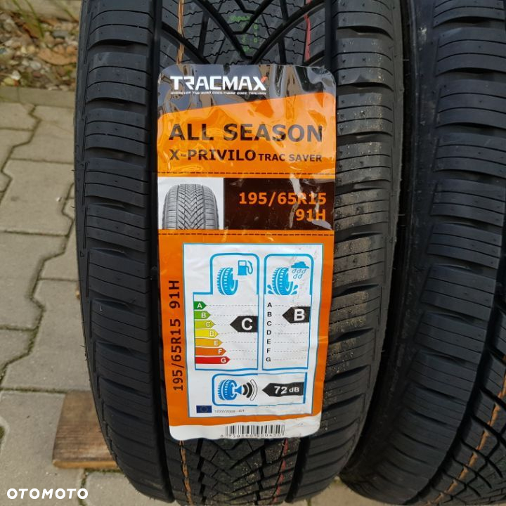 4x 195/65R15 Tracmax All Season X Privilo Trac Saver Nowy komplet opon całorocznych Poznań - 3