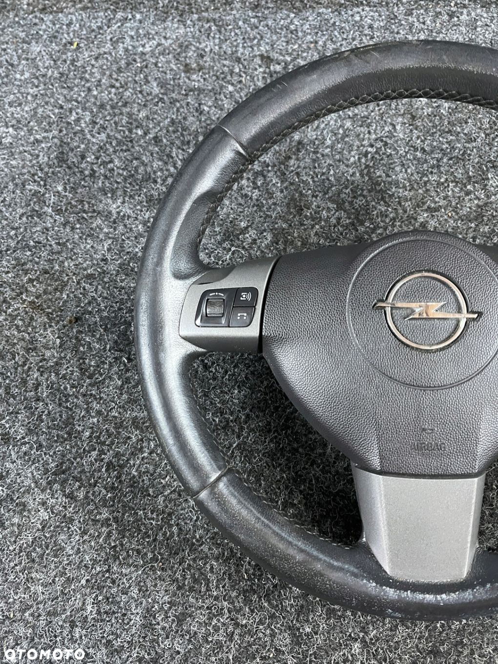 opel astra h kierownica poduszka air bag multifunkcja - 3
