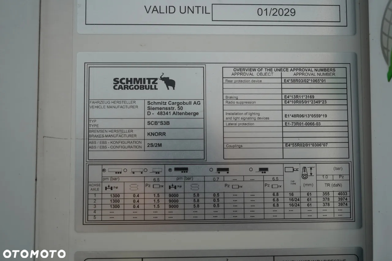 Schmitz Cargobull 2023 ROK / CHŁODNIA / THERMO KING SLX 300 / DOPPELSTOCK / KOSZ NA PALE - 26