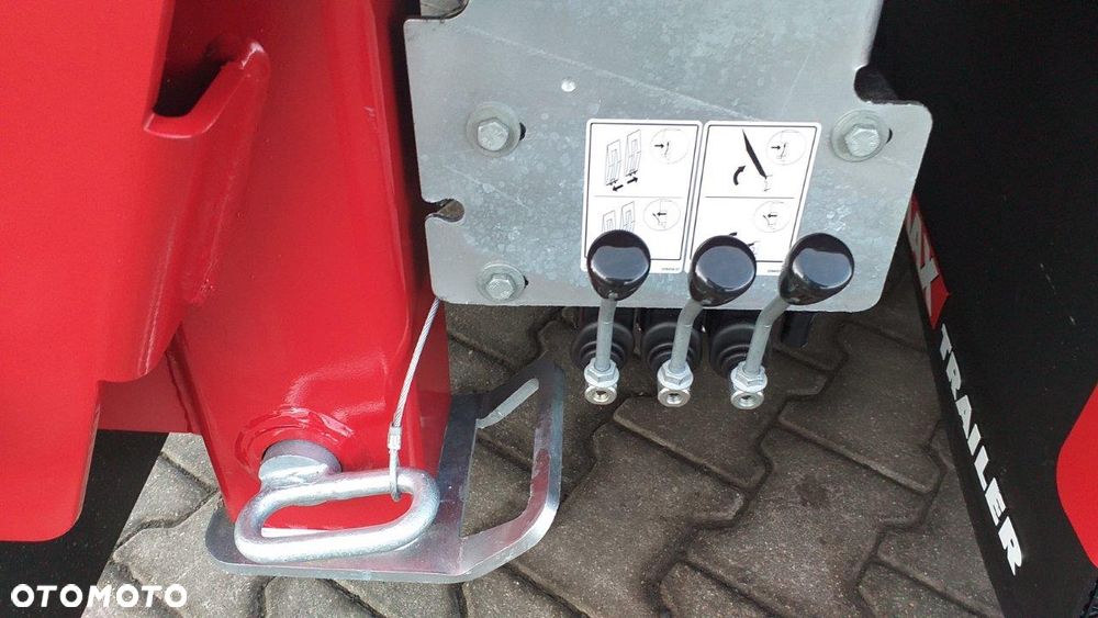 MAX Trailer 4 osiowa przyczepa, najazdy hydrauliczne dwuczęściowe - 10