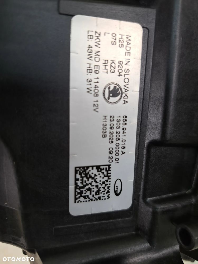 LAMPA LEWA SKODA SCALA LIFT FULL LED 655941015A - 7