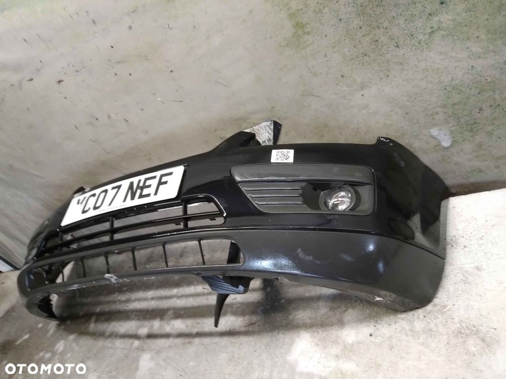 ^ ZDERZAK PRZÓD PRZEDNI FORD FOCUS MK.2 2 II F3 CZARNY HALOGENY - 3