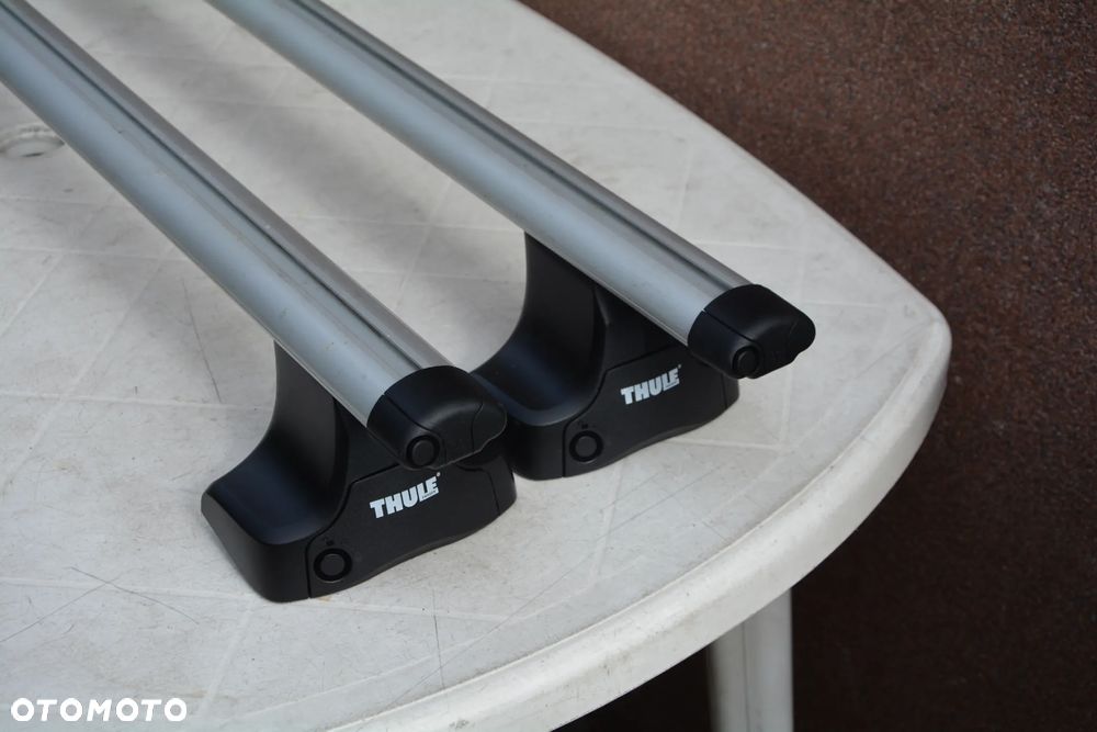 Thule bagażnik dachowy  belki alu 120 cm plus stopy 754 Klucz - 1
