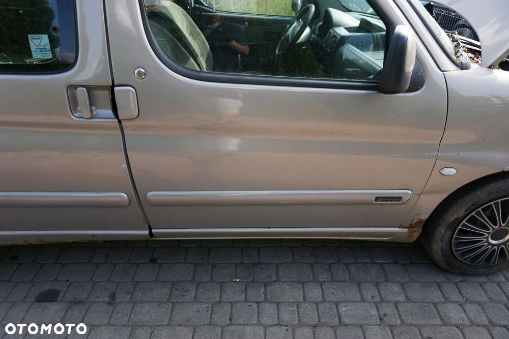 DRZWI PRZEDNIE PRAWE BERLINGO I LIFT II M59 KDDC  SREBRNY CITROEN 2002-2008 - 3