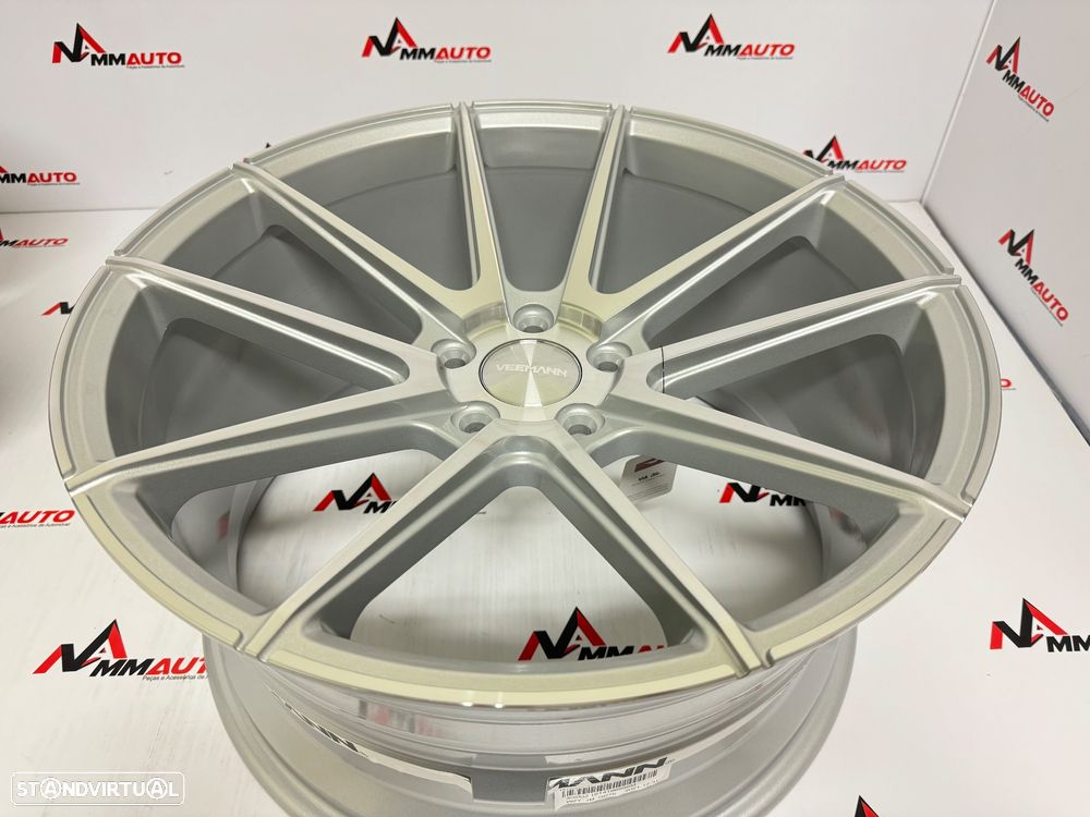 Jantes Veemann V-FS4 Machined Silver 19 (VW, Audi, Mercedes) - 5