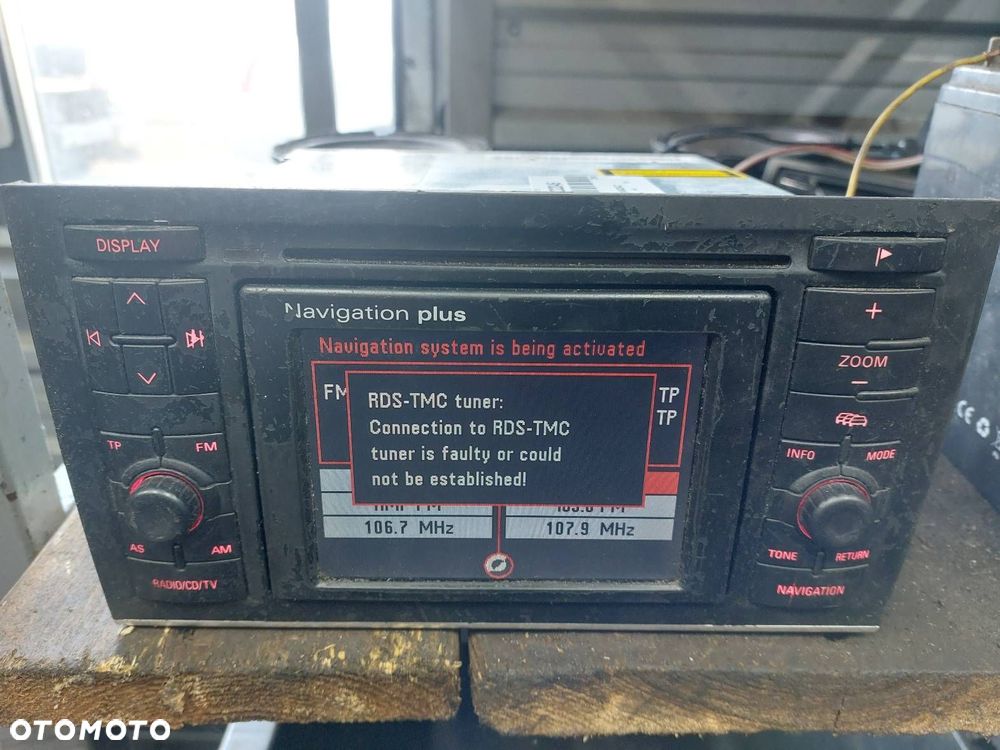 RADIO ODTWARZACZ AUDI NAVIGATION PLUS + KOD AUDI A4 B6 8E0035192B - 9