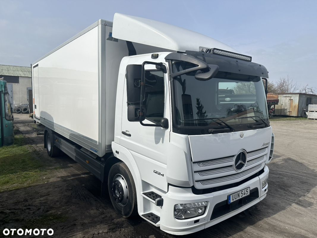 Mercedes-Benz ATEGO 1224L Kontener + Winda 6.7m ACC 16 Palet boczne drzwi6 - 4