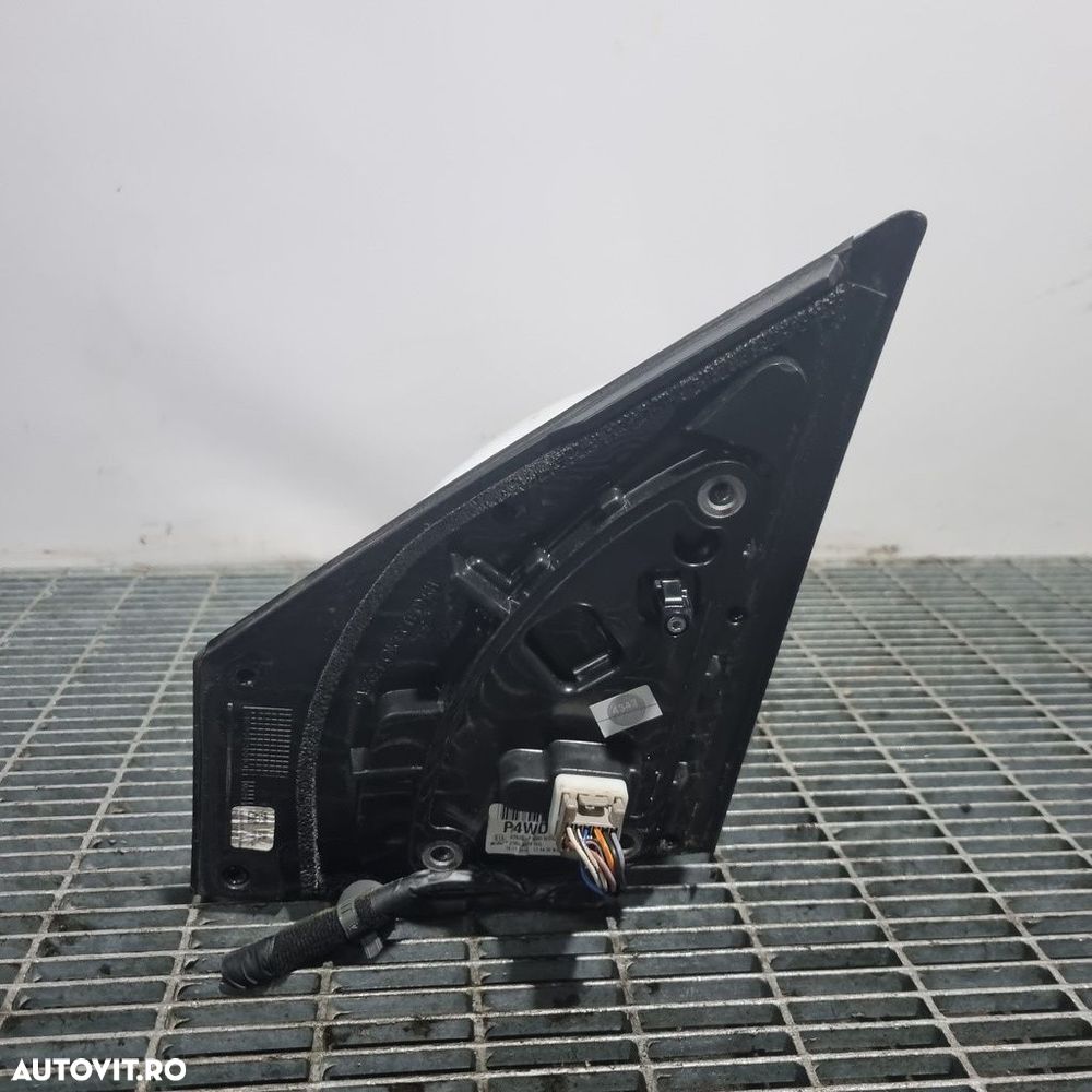 Oglinda dreapta Kia Sportage IV 2016 - 2018 4 Usi CASA WHITE WD (1405) Cu rabatare ... - 3