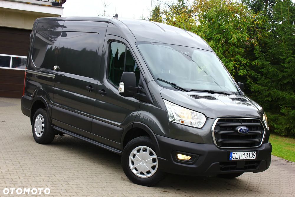 Ford TRANSIT 2.0 TDCI 170KM AUTOMAT L2H2 BLASZAK 3 OSOBOWY NAVIGACJA KAMERA - 1