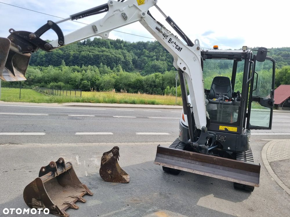 Bobcat E27Z Koparka Gąsienicowa 2,7 Tony jak Nowa Z Norwegii 2021r 1600mtg Kubota silnik - 29