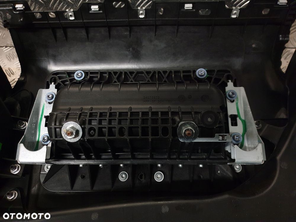 porsche cayenne ii lift 7p5 deska konsola kokpit airbag poduszki pasy - 8