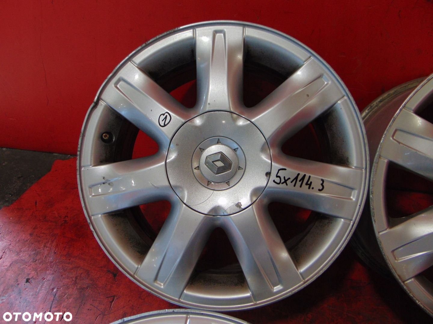 RENAULT LAGUNA III 3 FELGI ALUMINIOWE 16 5x114.3 7J ET47 403000035R - 2