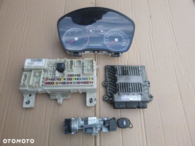 ZESTAW STARTOWY KOMPUTER STACYJKA IMMOBILIZER FORD FOCUS MK2 1.8 TDCI - 7