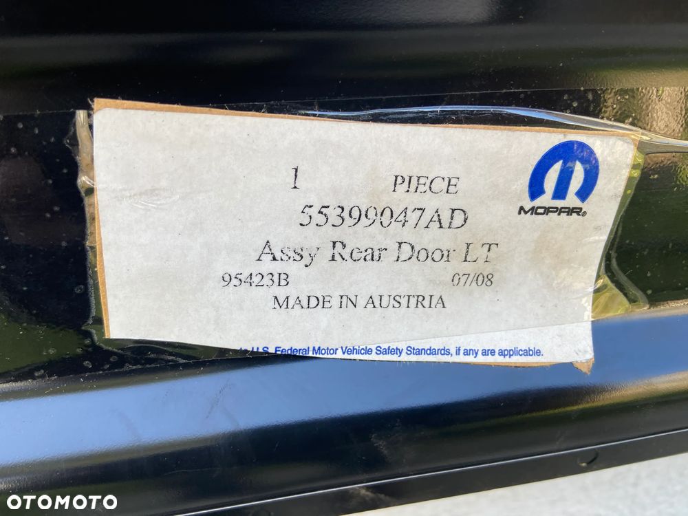 Drzwi tylne tył lewe Grand Cherokee III WH WK 05-10 - 3