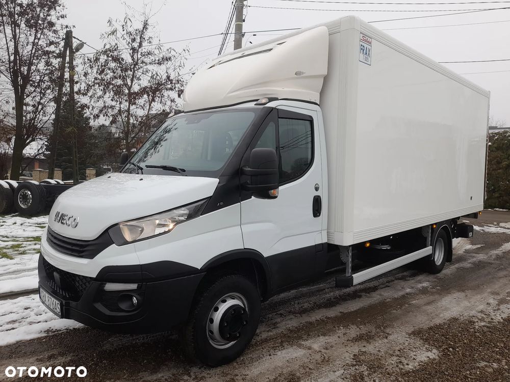 Iveco DAILY 72C18 70C18 Dmc 7200kg MROŹNIA/CHŁODNIA kontener 10 palet grube ściany 7cm!!! WINDA Dhollandia 1000kg// IGŁA// - 9