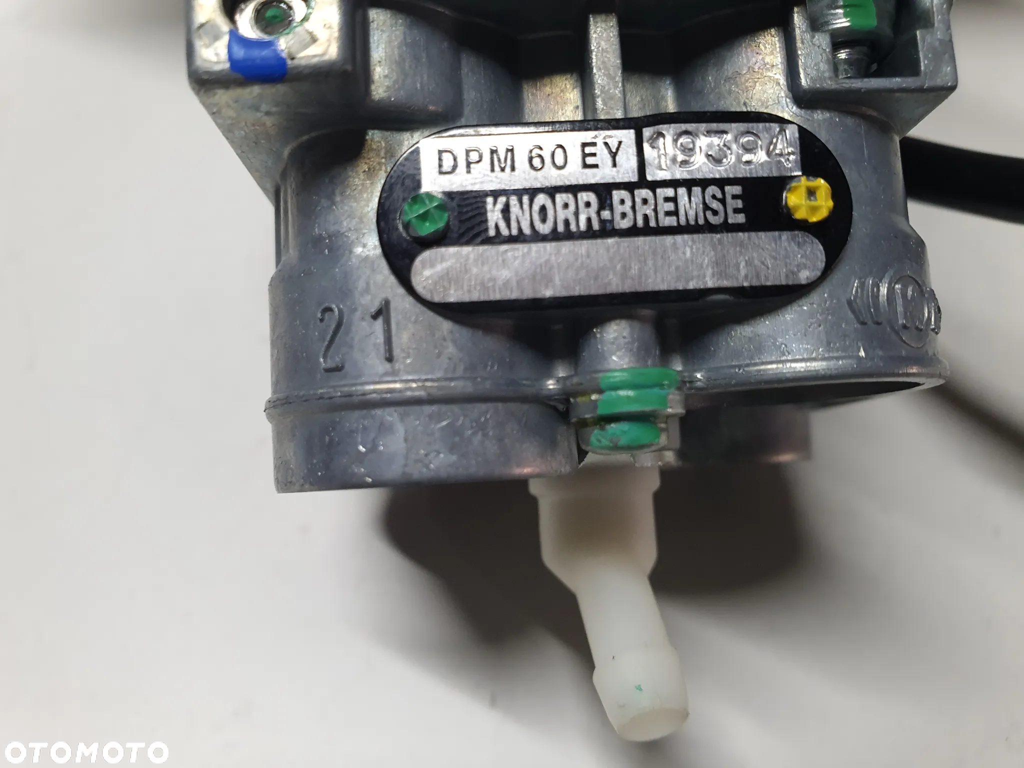 Zawór hamulca ręcznego, dźwignia, manetka Knorr-Bremse DPM60EY, IVECO - 10