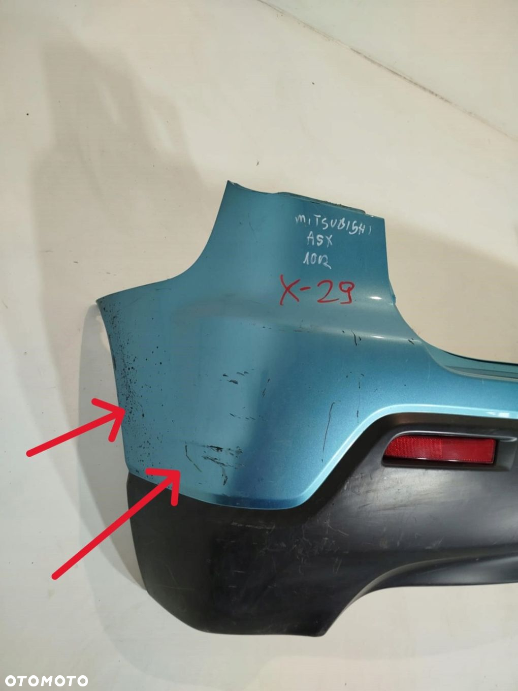 ZDERZAK TYLNY TYŁ MITSUBISHI ASX 10-21 - 2