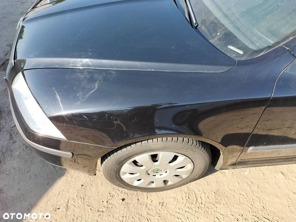 KOMPLETNY PRZÓD MASKA ZDERZAK LAMPA BŁTONIK SKODA OCTAVIA II - 15