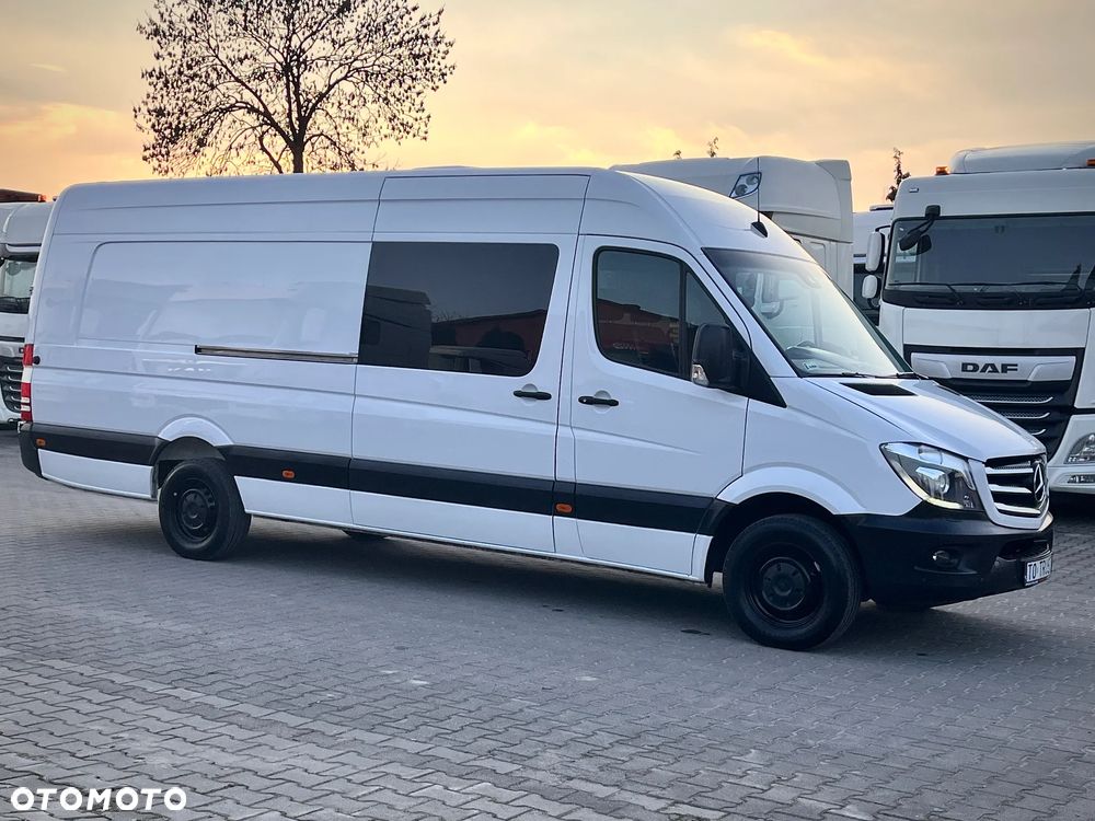 Mercedes-Benz SPRINTER 3.0 V6 AUTOMAT / EXTRA LONG / 6 OSÓB / SALON POLSKA / LEASING / KREDYT / VAT 23% - 8