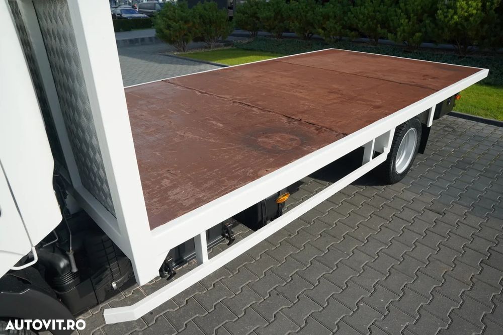 Renault MAXITY DTI 130 / PLATFORMĂ - 4,35 M / MANUALĂ / ROȚI SPATE DUBLE / IMPORT / EURO 6 - 12