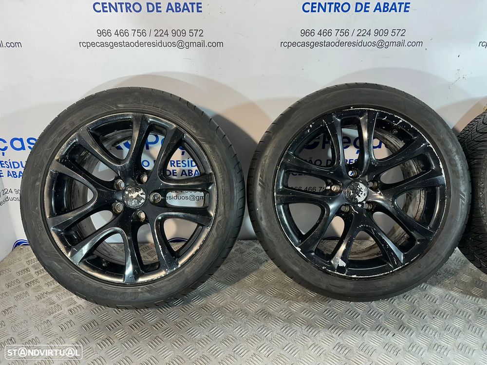 .Conjunto Jantes 17 Donington Originais VW Volkswagen 5x112 8J ET41 1K8601025B - 5