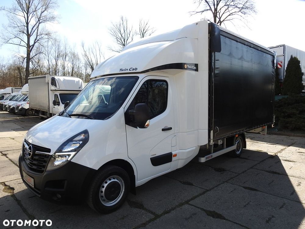 Opel MOVANO PLANDEKA 10 PALET WEBASTO TEMPOMAT KLIMATYZACJA LEDY PNEUMATYKA  165KM - 7