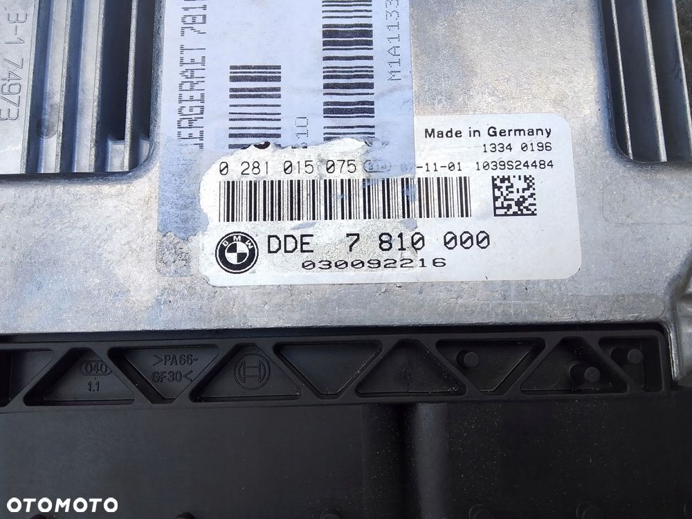 komputer silnika bmw e90 2.0 d n47 7810000 - 2