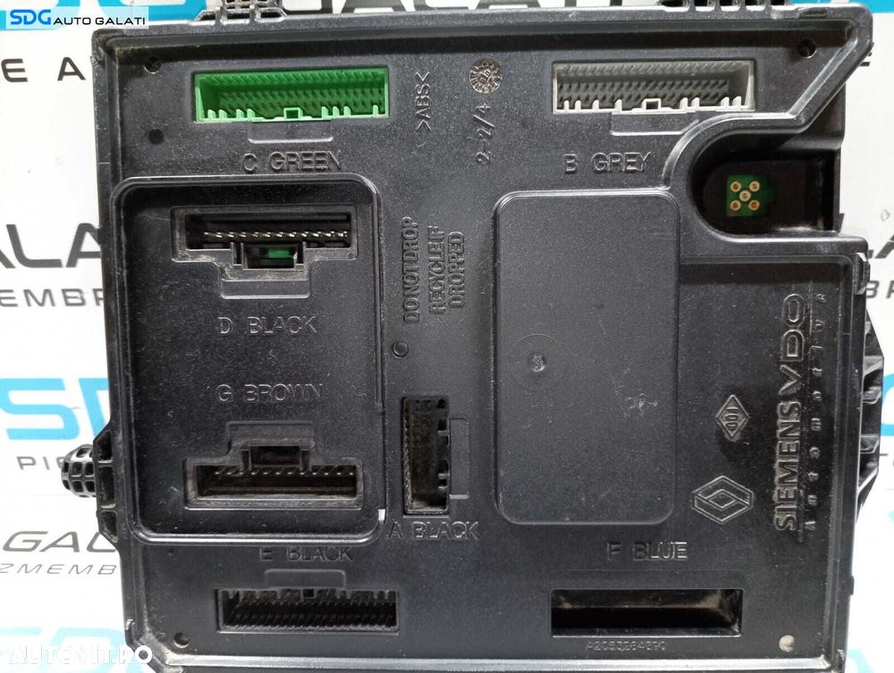 Modul BCM Renault Megane 3 1.5 2008 - 2015 Cod A2C53284891 A2C53284890 [M4097] - 2