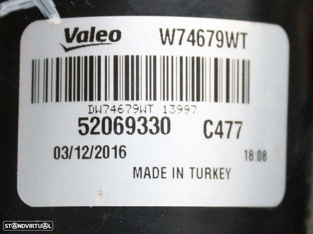 MOTOR LIMPA PARA-BRISAS FIAT TIPO - 6