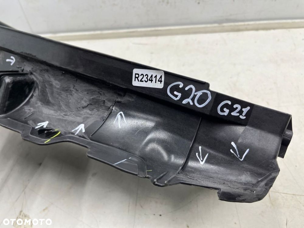 Osłona chłodnicy BMW 3 G20 G21 M-PAKIET 18-22r. DOLNA żaluzja roleta kierownica wlot powietrza - 13
